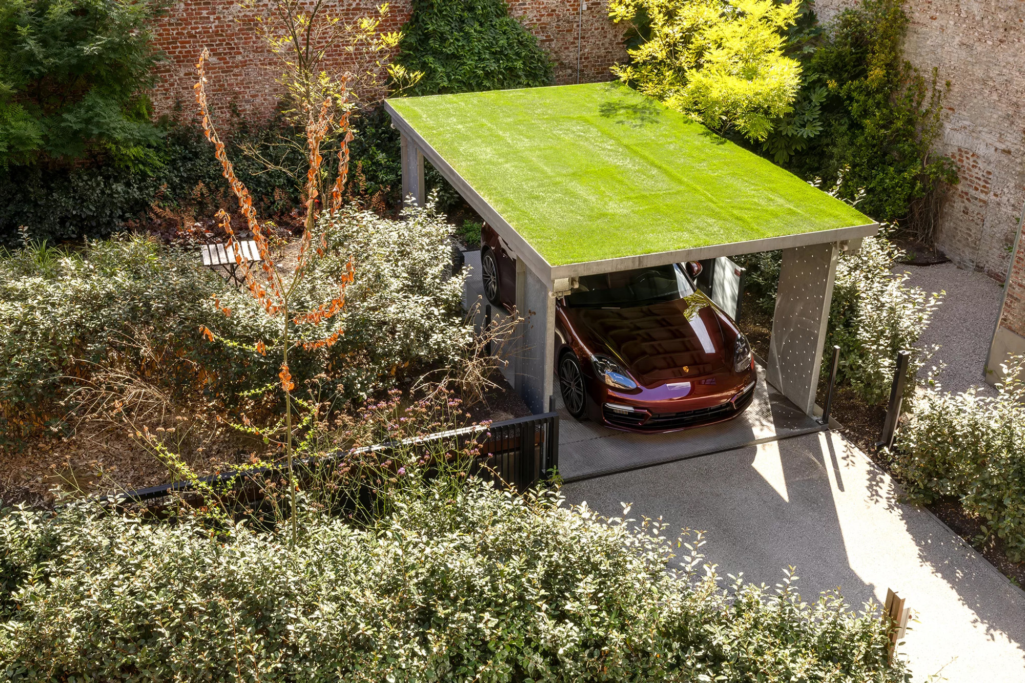 Autolift in centrum Gent